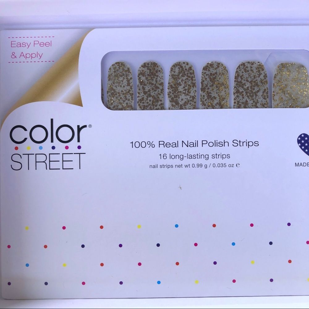 CHICA-GOLD Color Street strips